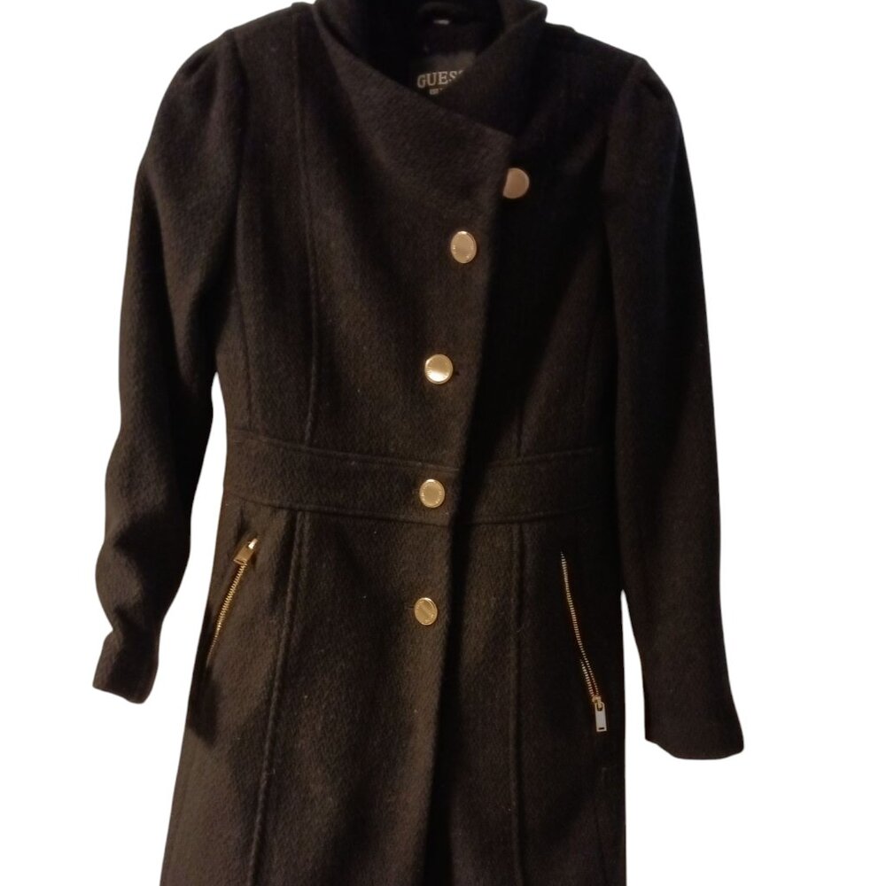 Guess wool blend coat